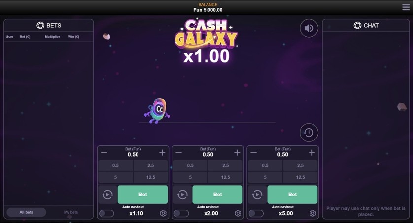 Cash Galaxy online game