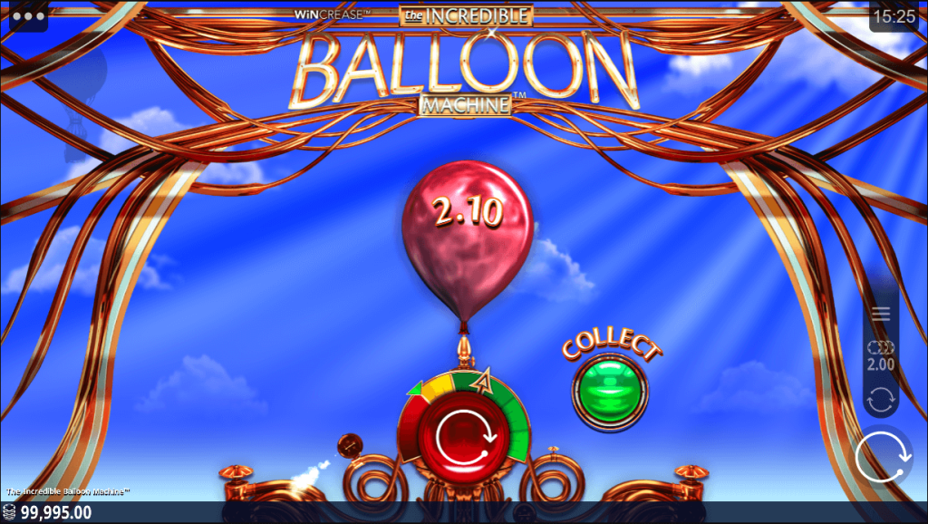 Слот Incradible Balloon Machine.